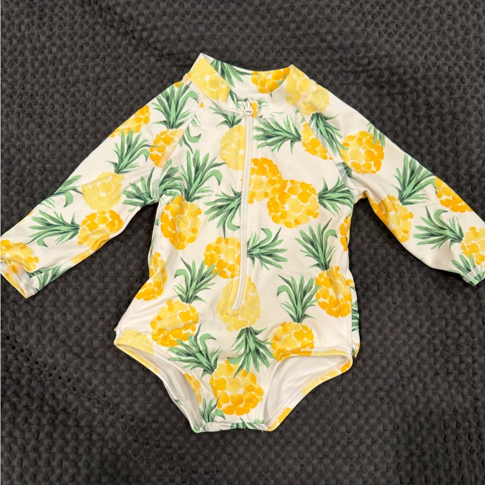 Janie & Jack Lemon Swimsuit
